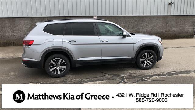 used 2022 Volkswagen Atlas car, priced at $32,999