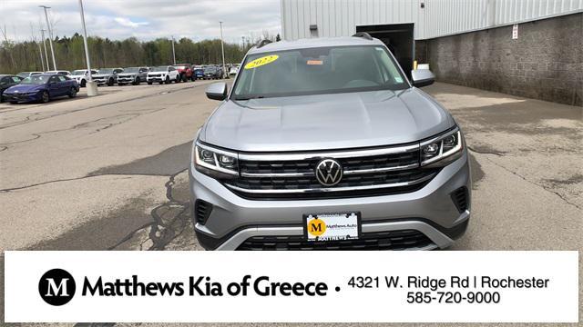used 2022 Volkswagen Atlas car, priced at $32,999