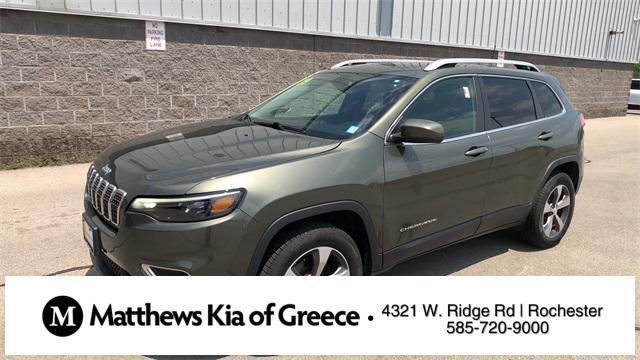 used 2019 Jeep Cherokee car, priced at $17,999