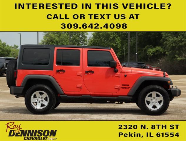 used 2013 Jeep Wrangler Unlimited car, priced at $15,998