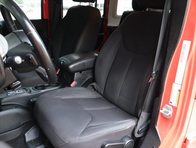 used 2013 Jeep Wrangler Unlimited car, priced at $15,998