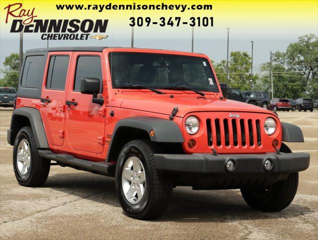 used 2013 Jeep Wrangler Unlimited car, priced at $15,998