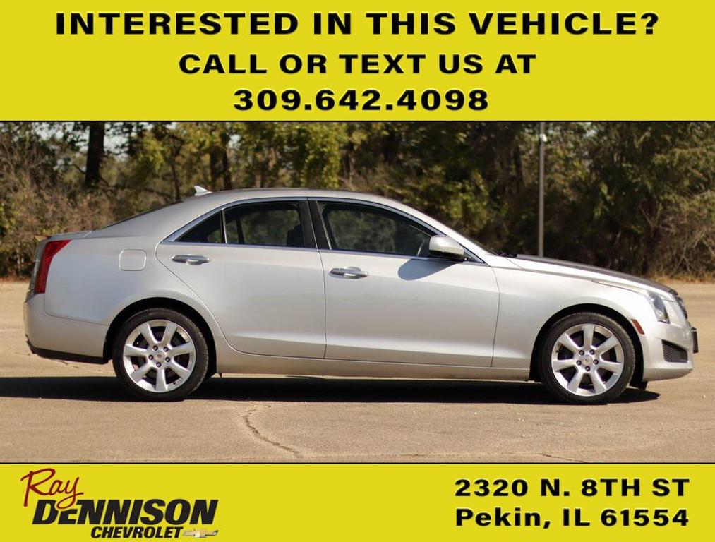 used 2014 Cadillac ATS car, priced at $9,995