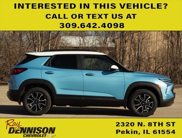 new 2025 Chevrolet TrailBlazer car, priced at $30,480