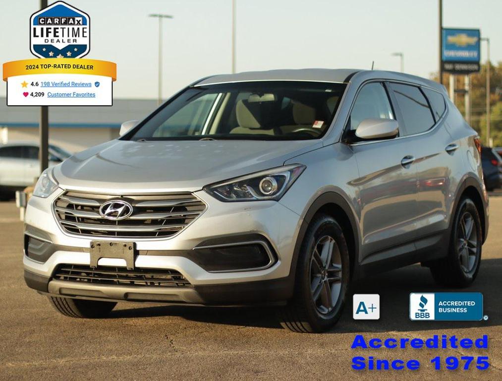 used 2018 Hyundai Santa Fe Sport car, priced at $8,995