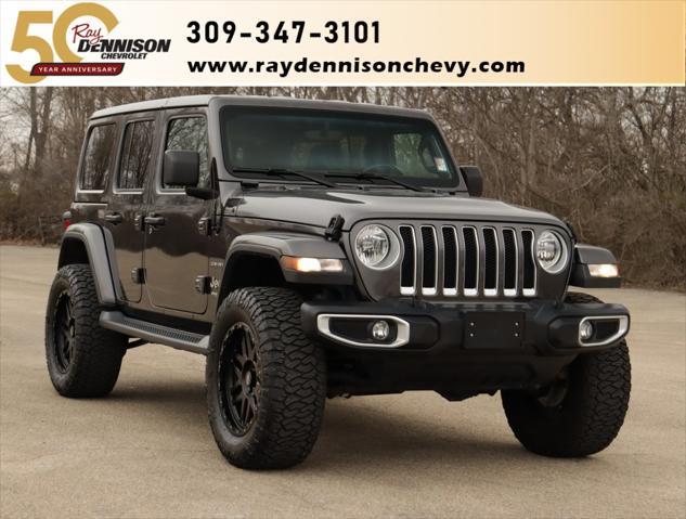 used 2020 Jeep Wrangler Unlimited car, priced at $32,998