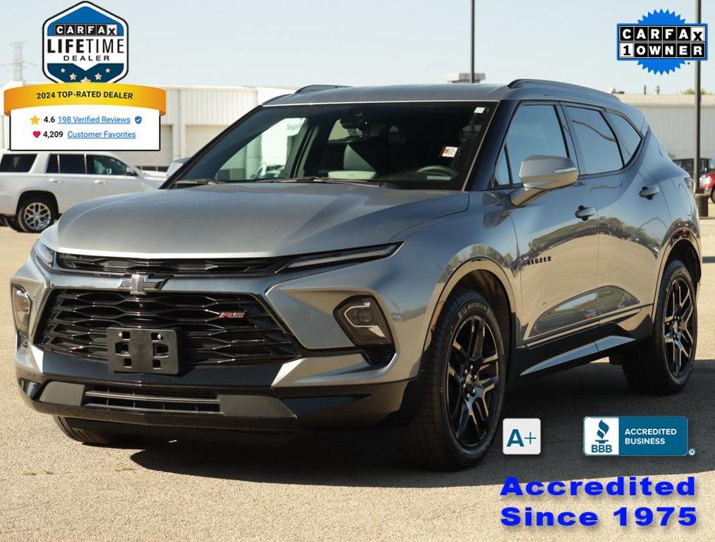 used 2024 Chevrolet Blazer car, priced at $38,998