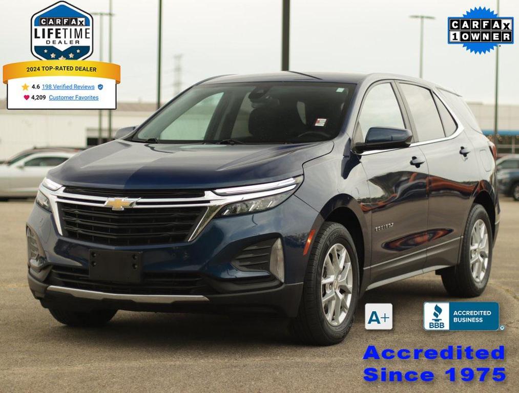 used 2023 Chevrolet Equinox car, priced at $21,698