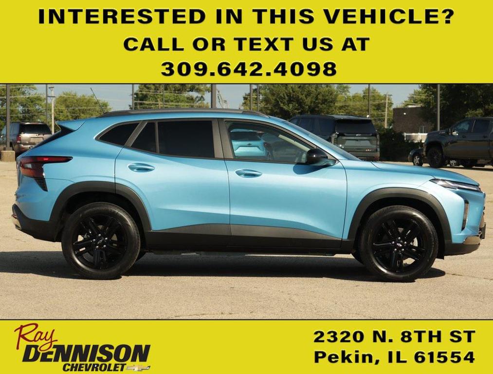 new 2025 Chevrolet Trax car, priced at $25,550