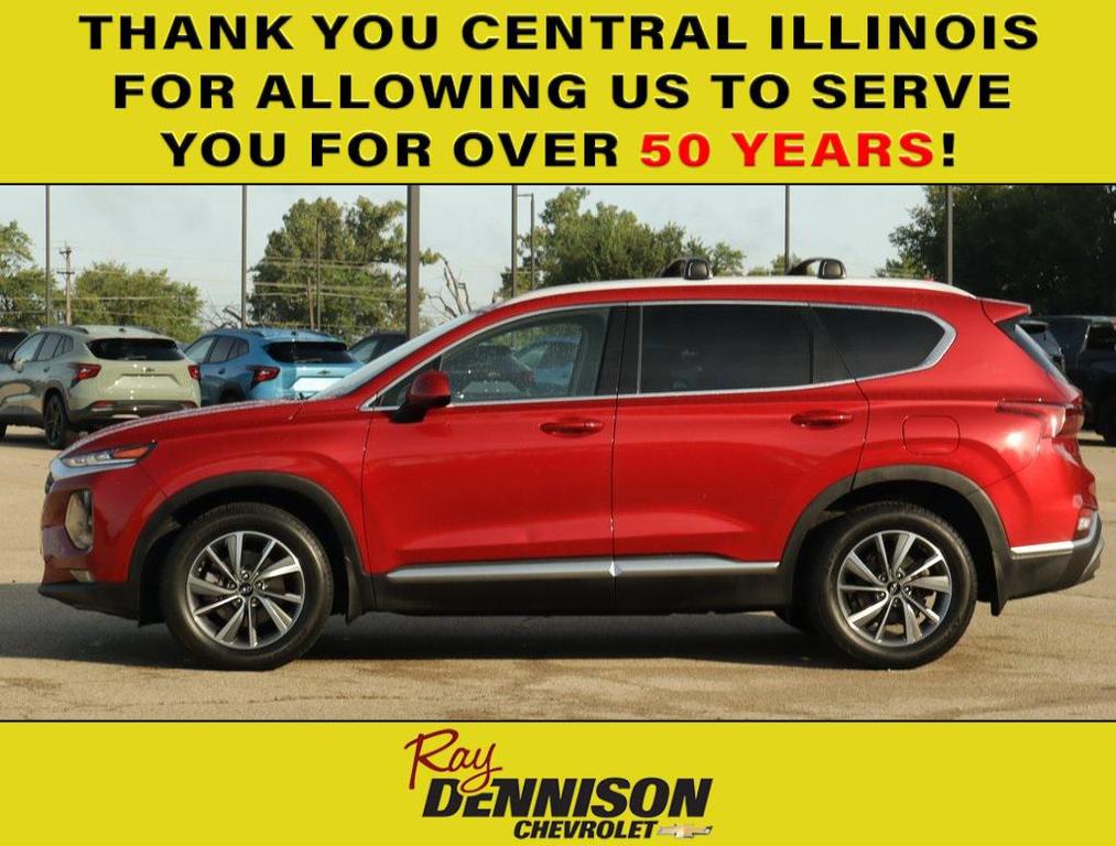 used 2020 Hyundai Santa Fe car, priced at $18,993