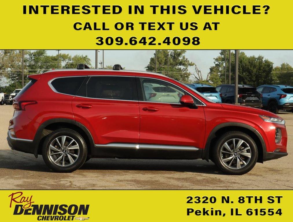 used 2020 Hyundai Santa Fe car, priced at $18,993