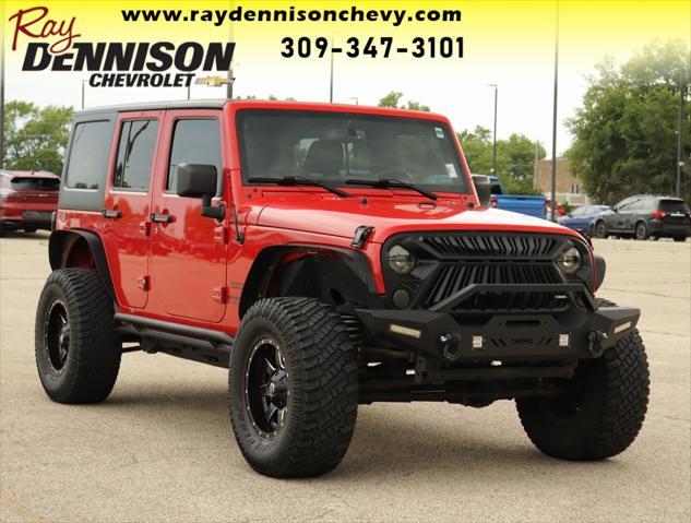 used 2015 Jeep Wrangler Unlimited car, priced at $18,798