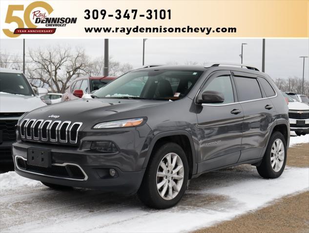 used 2016 Jeep Cherokee car, priced at $10,998