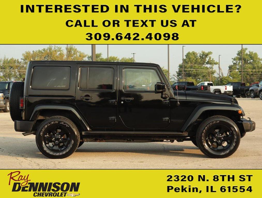 used 2015 Jeep Wrangler Unlimited car, priced at $20,998