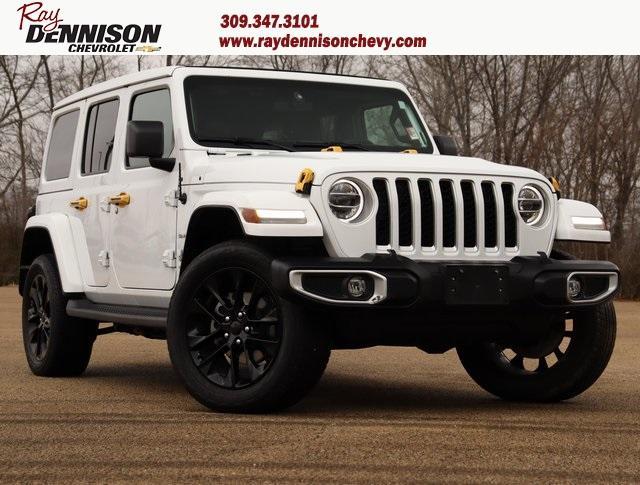 used 2021 Jeep Wrangler Unlimited 4xe car, priced at $35,942