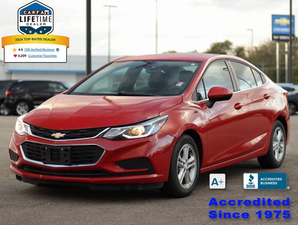 used 2018 Chevrolet Cruze car, priced at $11,995