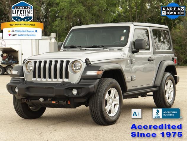 used 2021 Jeep Wrangler car, priced at $24,998