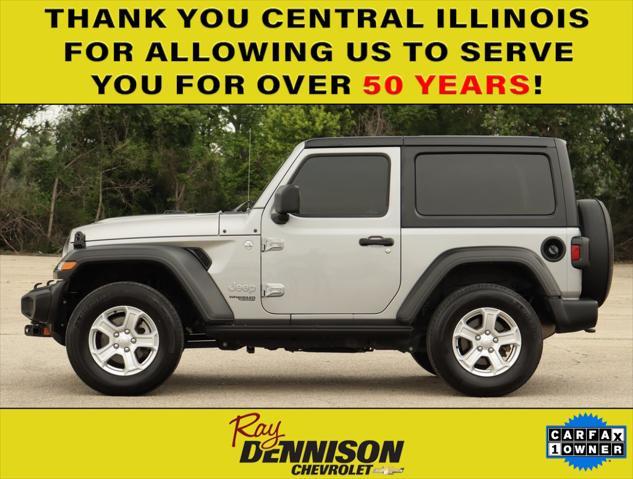 used 2021 Jeep Wrangler car, priced at $26,498