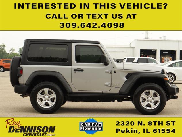 used 2021 Jeep Wrangler car, priced at $26,498