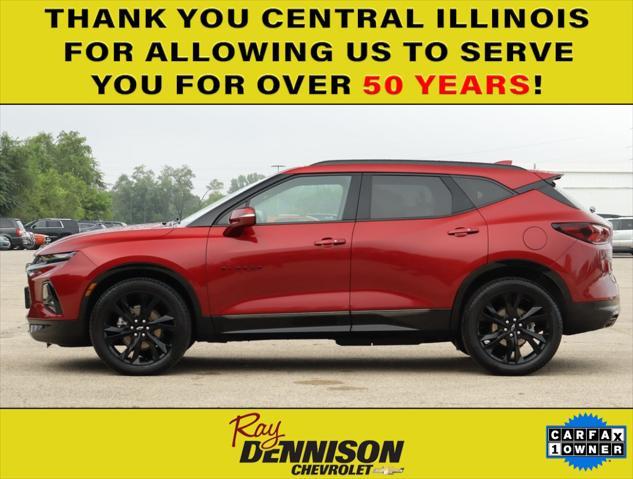 used 2021 Chevrolet Blazer car, priced at $30,998