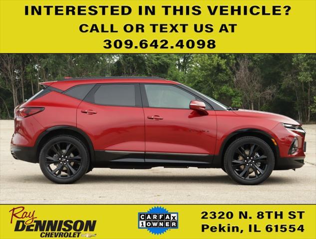 used 2021 Chevrolet Blazer car, priced at $30,998