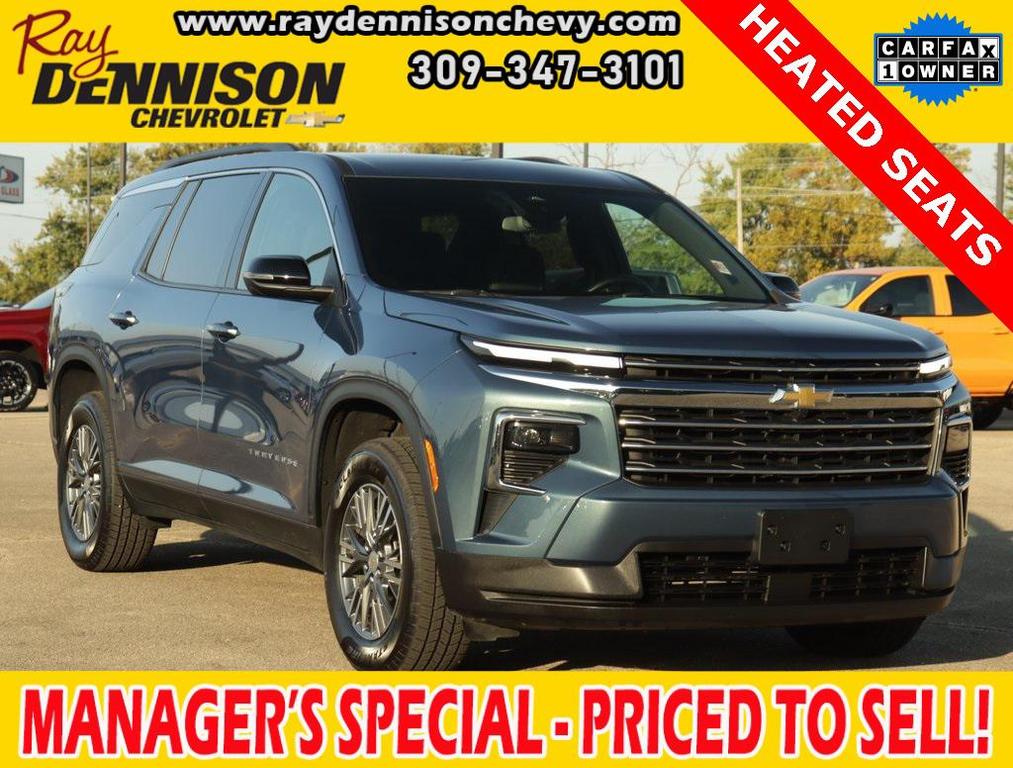 used 2025 Chevrolet Traverse car, priced at $34,998