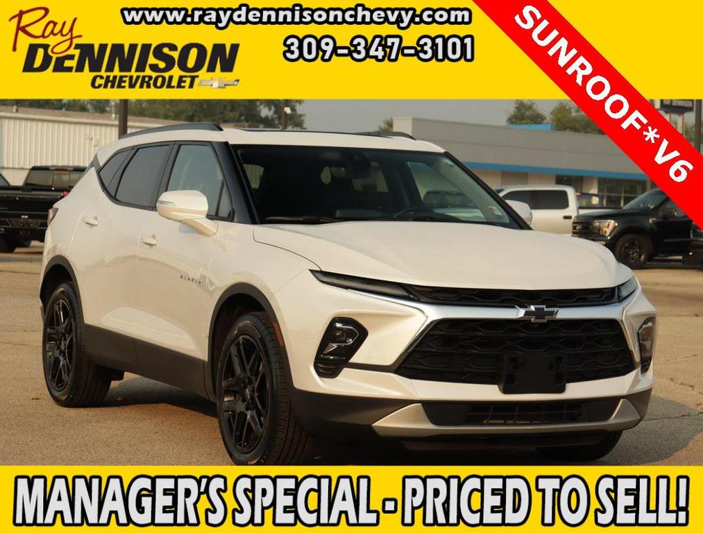 used 2024 Chevrolet Blazer car, priced at $32,950