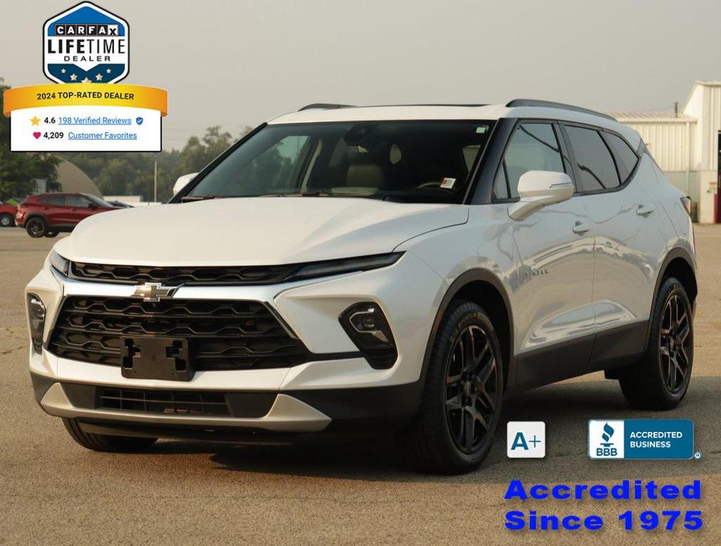 used 2024 Chevrolet Blazer car, priced at $33,950