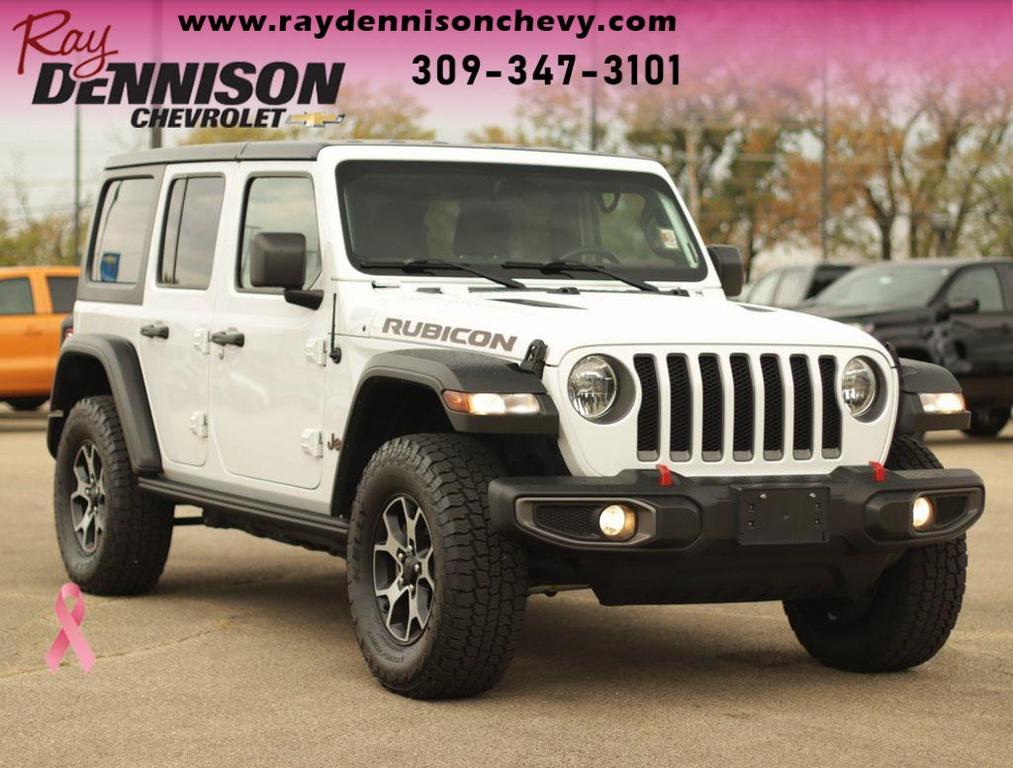 used 2021 Jeep Wrangler Unlimited car, priced at $36,498