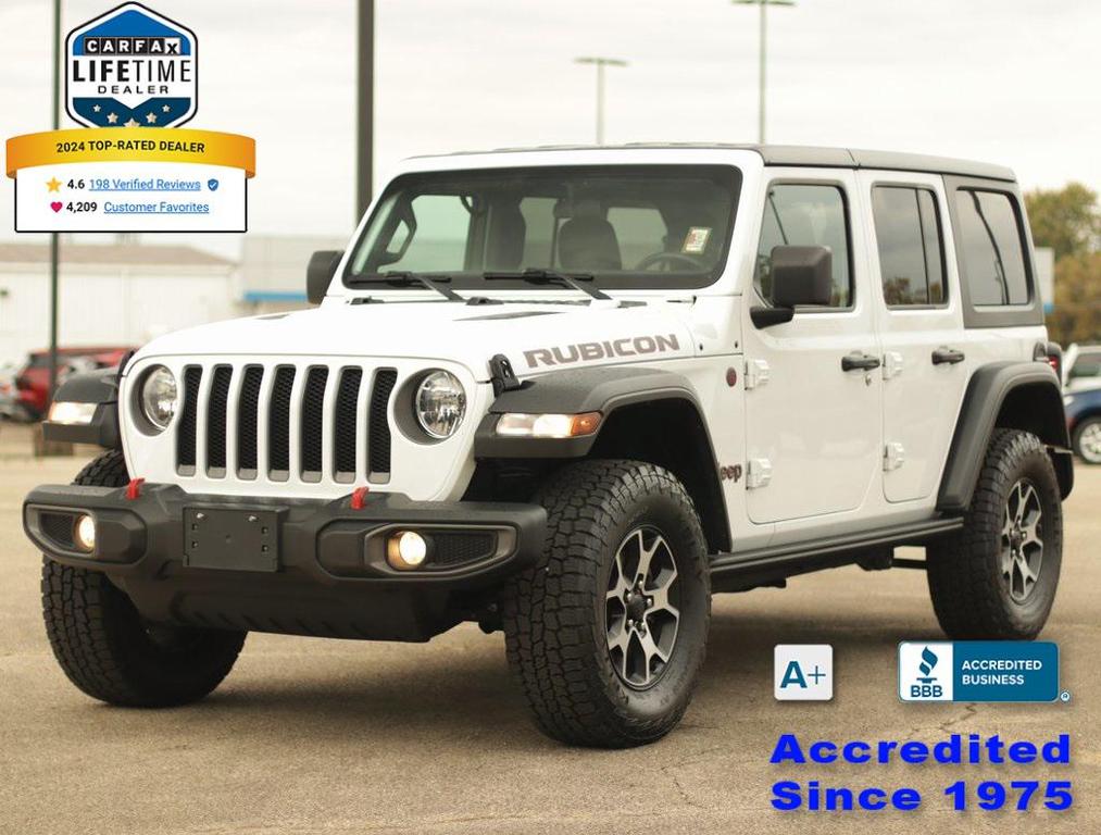 used 2021 Jeep Wrangler Unlimited car, priced at $36,998