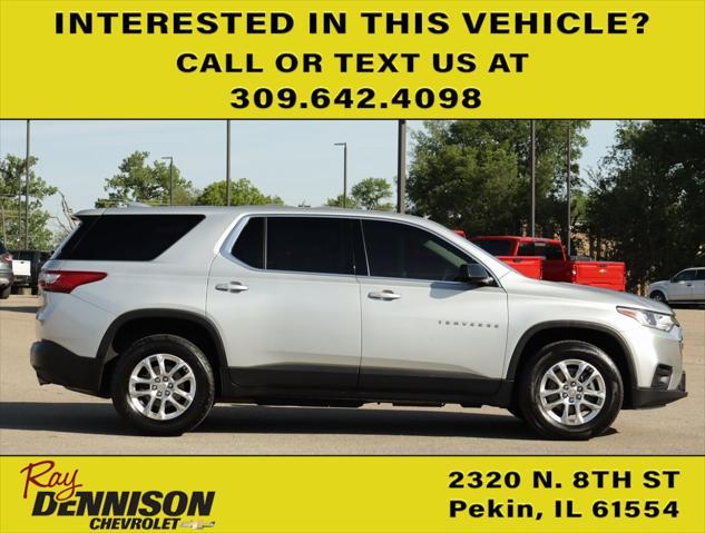 used 2020 Chevrolet Traverse car, priced at $17,498
