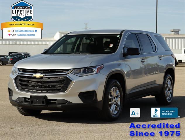 used 2020 Chevrolet Traverse car, priced at $17,498