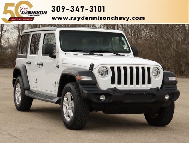 used 2019 Jeep Wrangler Unlimited car, priced at $23,998