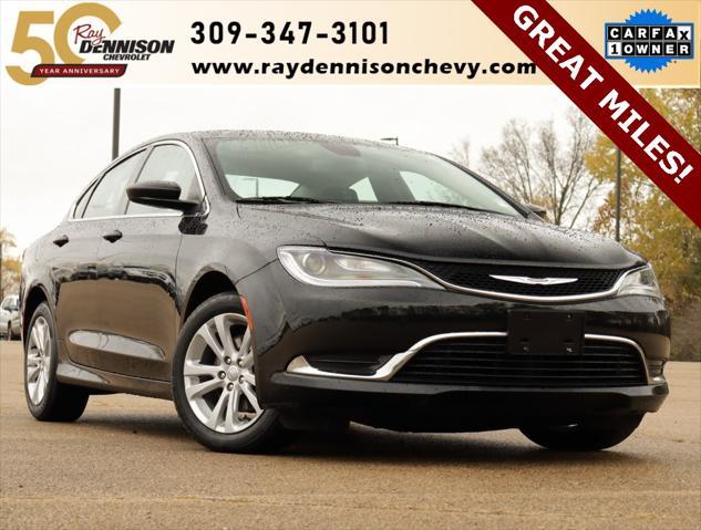 used 2015 Chrysler 200 car, priced at $10,794