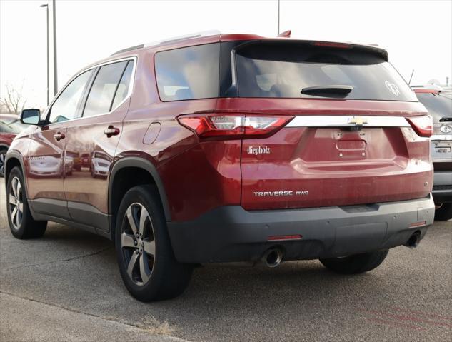 used 2018 Chevrolet Traverse car, priced at $17,911