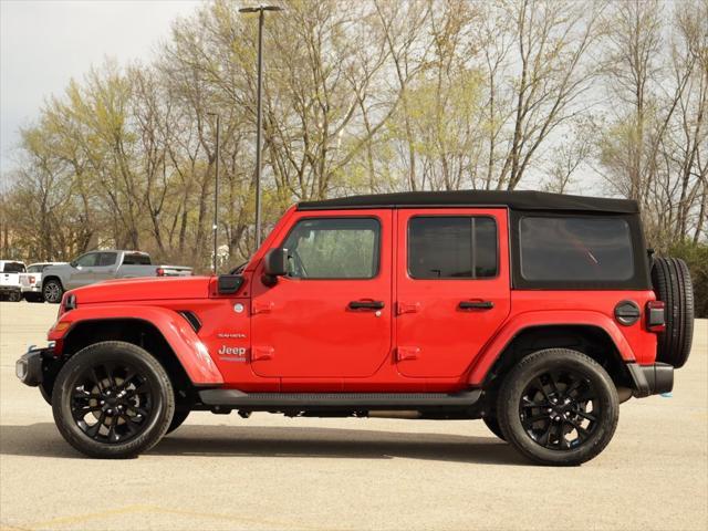 used 2022 Jeep Wrangler Unlimited 4xe car, priced at $34,395