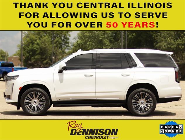 used 2023 Cadillac Escalade car, priced at $74,335