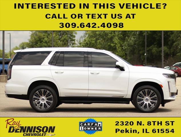used 2023 Cadillac Escalade car, priced at $74,335