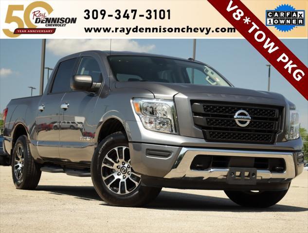 used 2021 Nissan Titan car, priced at $30,498