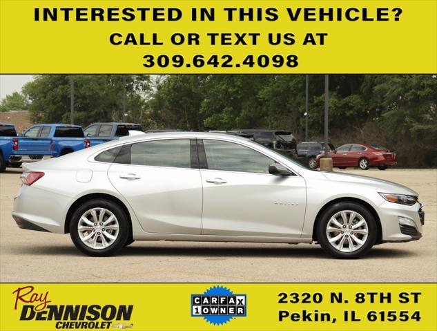 used 2022 Chevrolet Malibu car, priced at $17,498