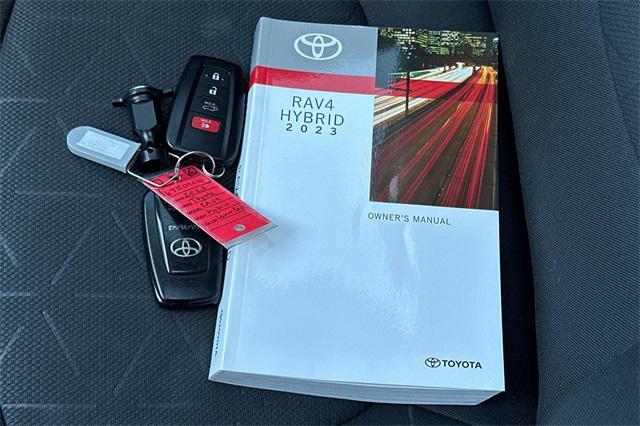 used 2023 Toyota RAV4 Hybrid car, priced at $33,529