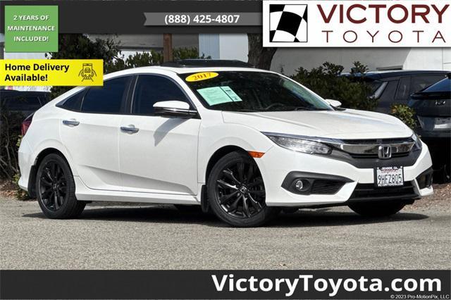 used 2017 Honda Civic car, priced at $19,349