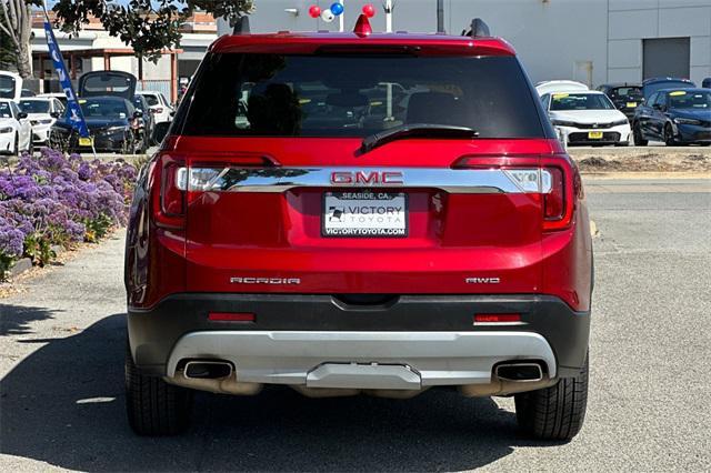 used 2023 GMC Acadia car, priced at $27,495