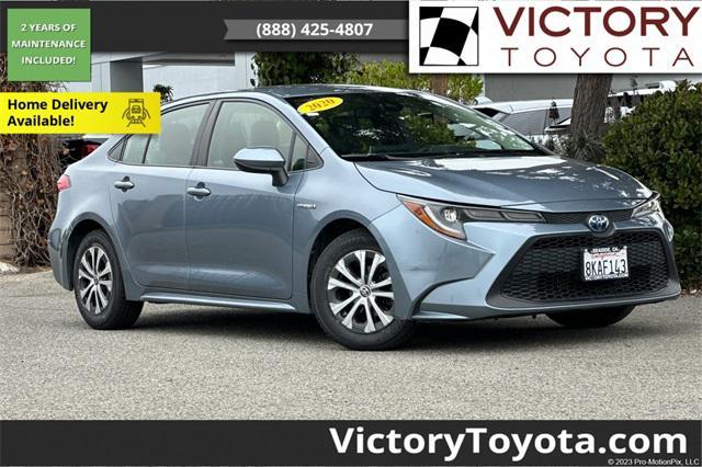 used 2020 Toyota Corolla Hybrid car, priced at $19,992