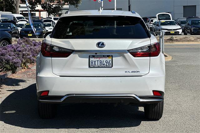 used 2021 Lexus RX 450h car, priced at $42,495
