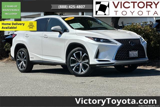 used 2021 Lexus RX 450h car, priced at $42,495