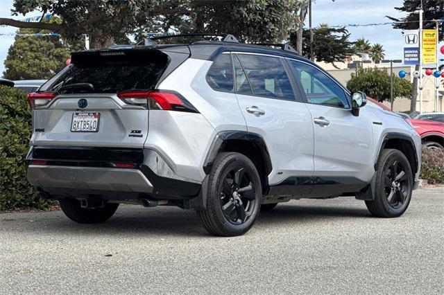 used 2021 Toyota RAV4 Hybrid car, priced at $33,481