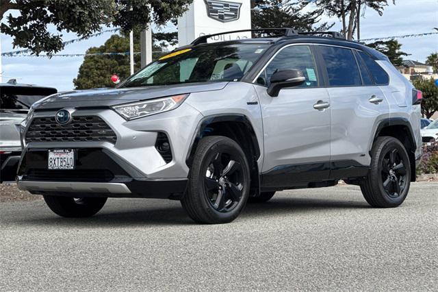 used 2021 Toyota RAV4 Hybrid car, priced at $33,481