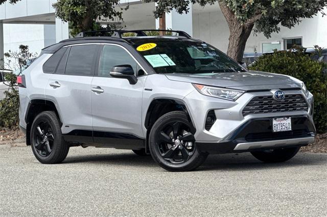 used 2021 Toyota RAV4 Hybrid car, priced at $33,481