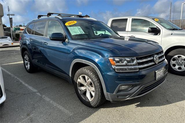 used 2018 Volkswagen Atlas car, priced at $15,412